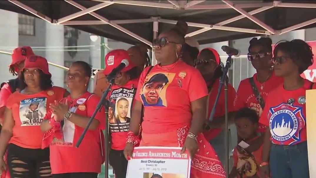 Rally against gun violence