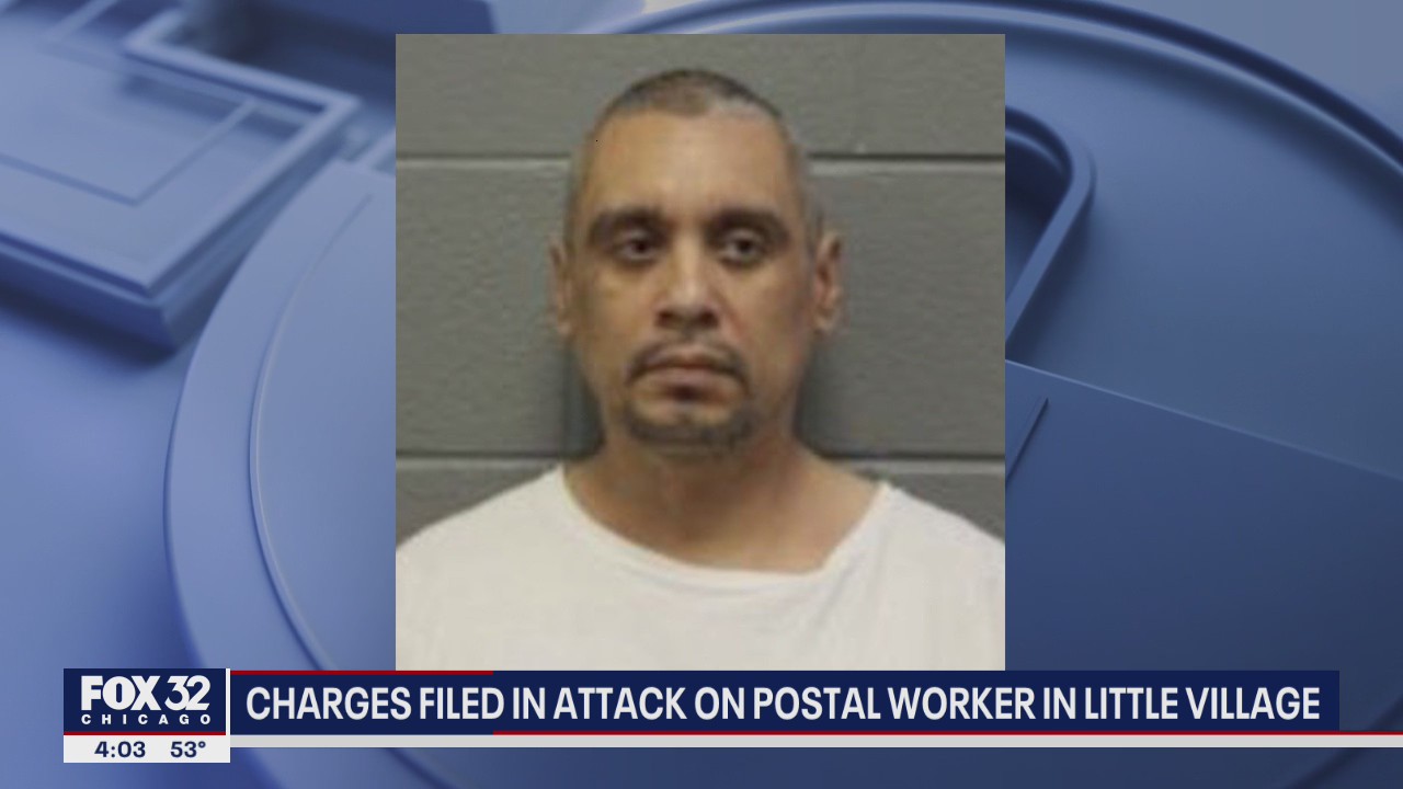 Chicago man charged with attacking postal worker