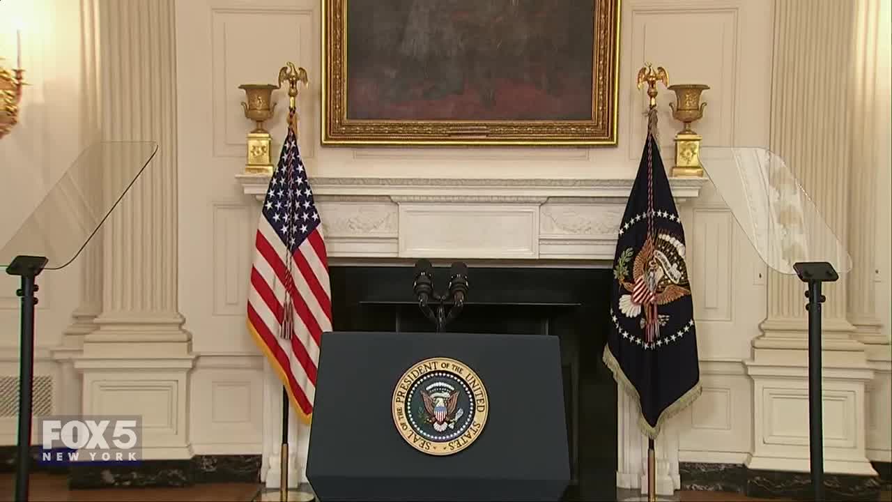 Biden blasts Trump's reaction to verdict, urges Middle East cease-fire deal in speech