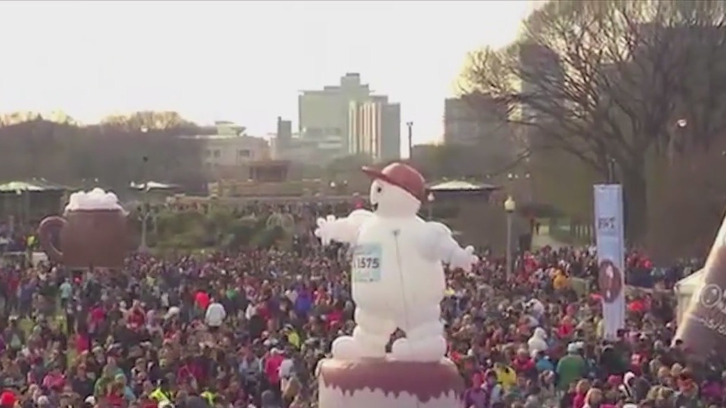 Street closures begin ahead of Chicago's annual Hot Chocolate Run