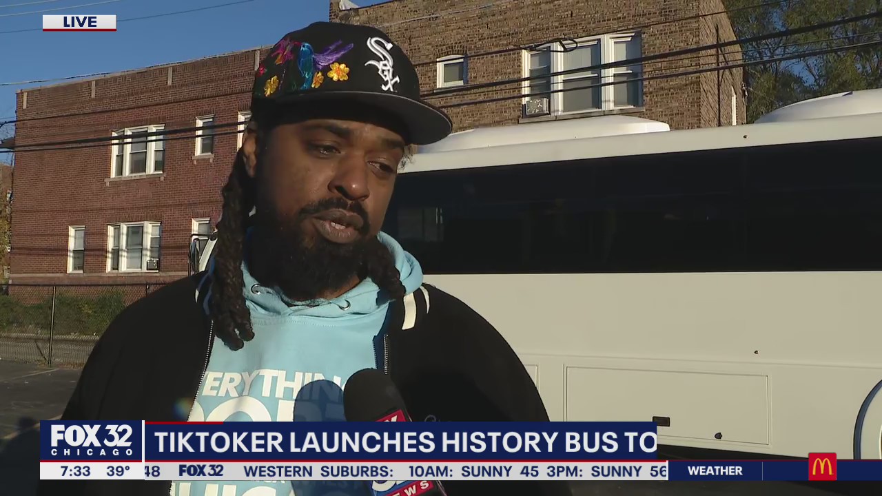 Chicago's TikTok historian launches bus tour to highlight the pure beauty of the Windy City