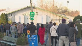 Long lines in DuPage County on last day of early voting