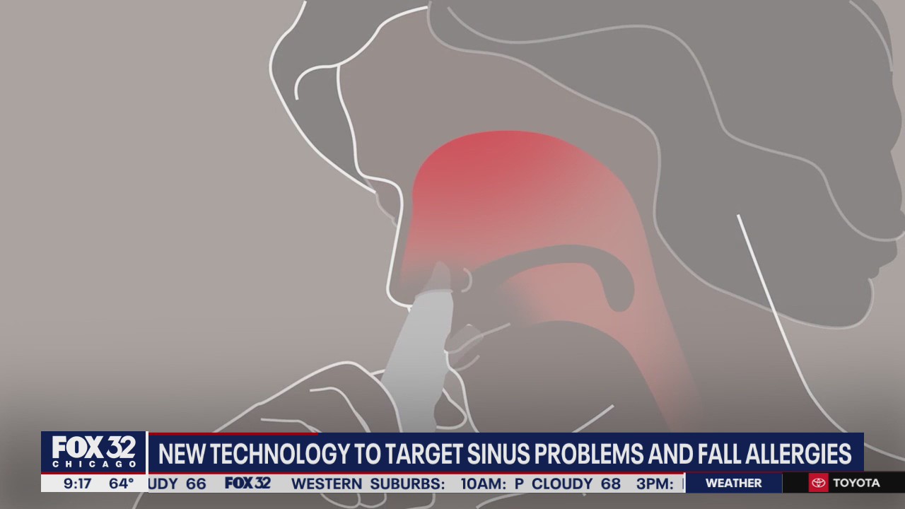 New technology aims to help people suffering from sinus problems and allergies
