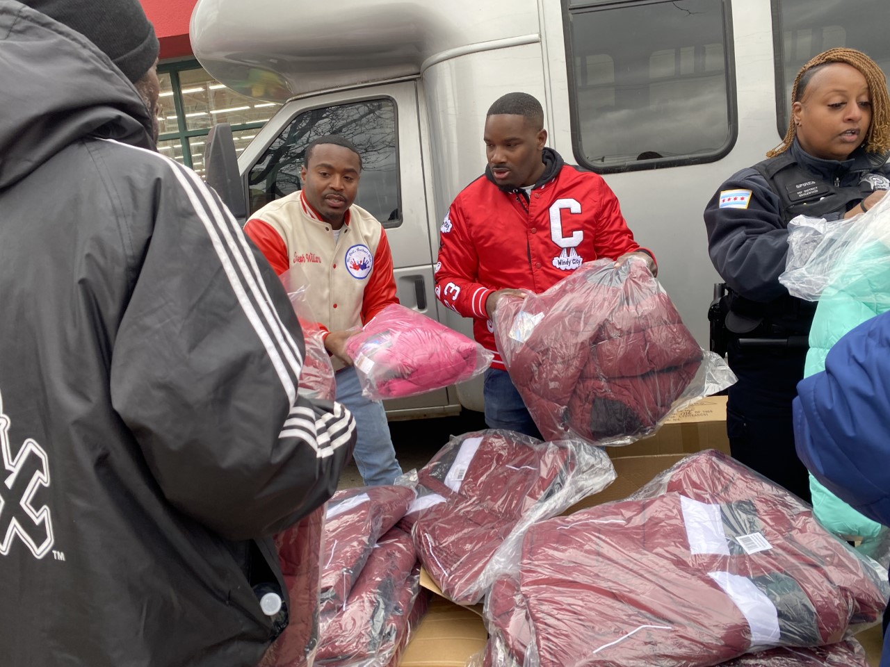 Mr. Dad's Father's Club gives away free coats in 3 South Side communities