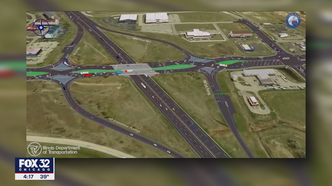 Weber Road interchange with I-55 already easing traffic congestion