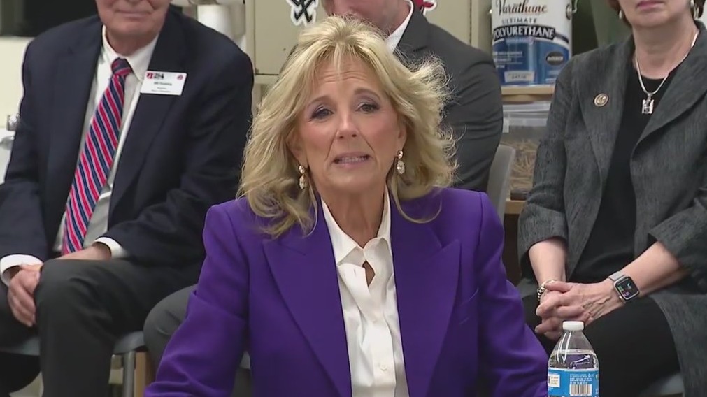 First Lady Dr. Jill Biden kicks off National Apprenticeship Week in Chicago