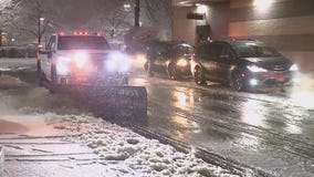 Snow falls across Chicagoland; more expected Wednesday