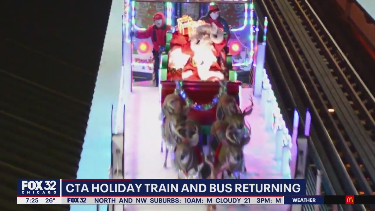 CTA rolls out its holiday fleet ahead of December