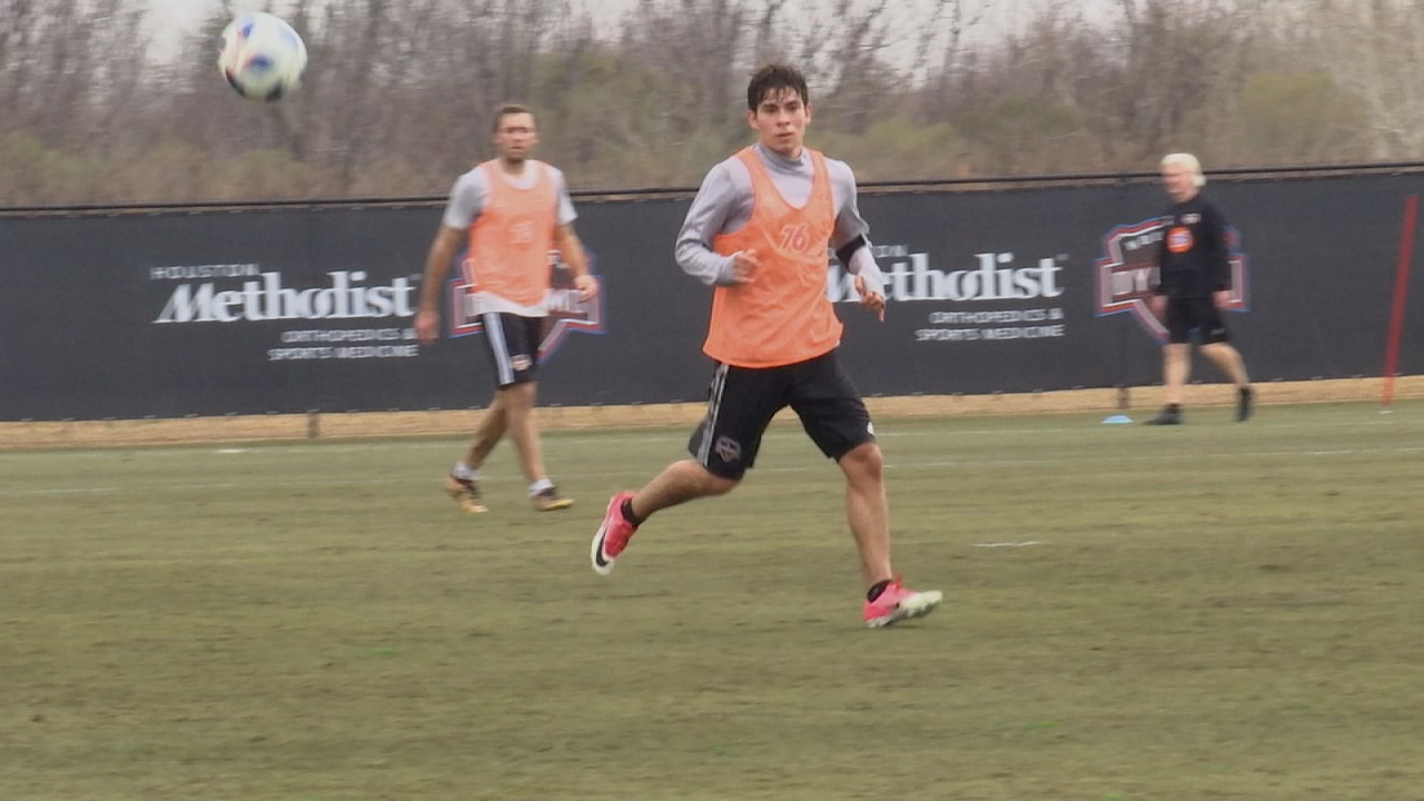 16-year-old trying out for Dynamo