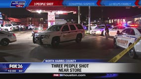 Three people shot in northwest Harris County