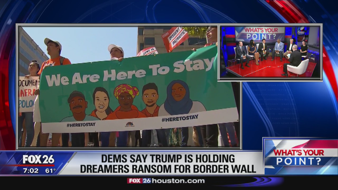 Trump's deal  dreamers and the wall