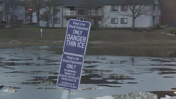 Two young brothers are dead after falling in an icy suburban pond