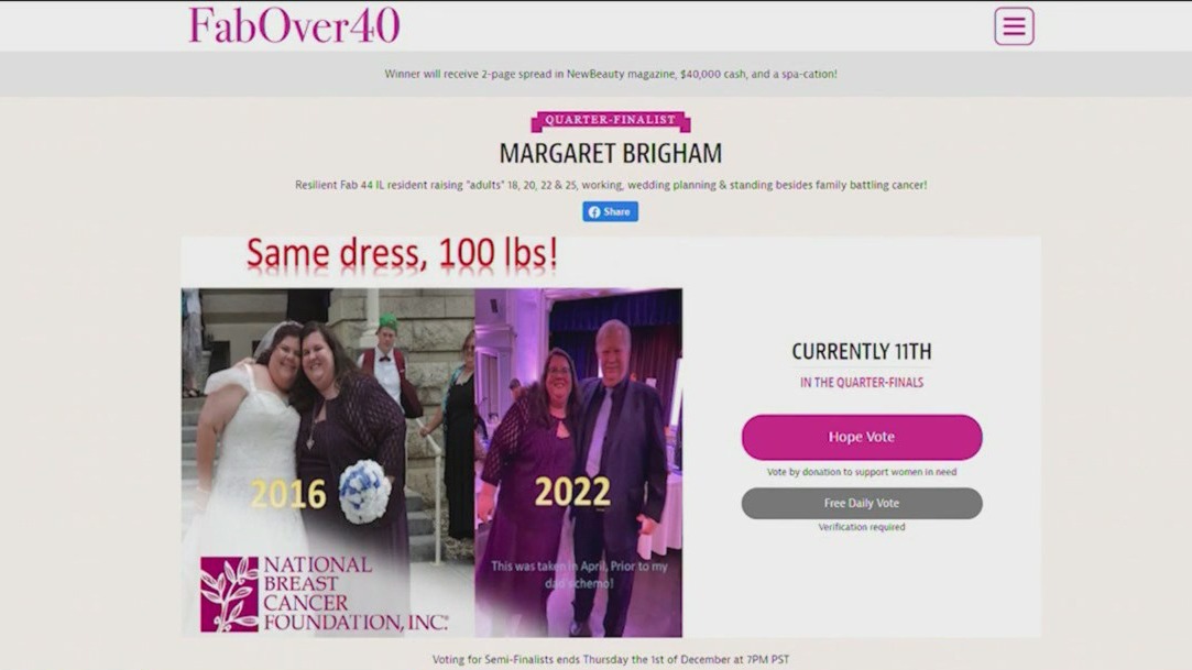 Dekalb mom makes it to final rounds of 'Fab Over 40' contest