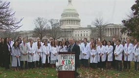 Durbin, Highland Park mass shooting victims urge lawmakers to take action on assault weapons ban