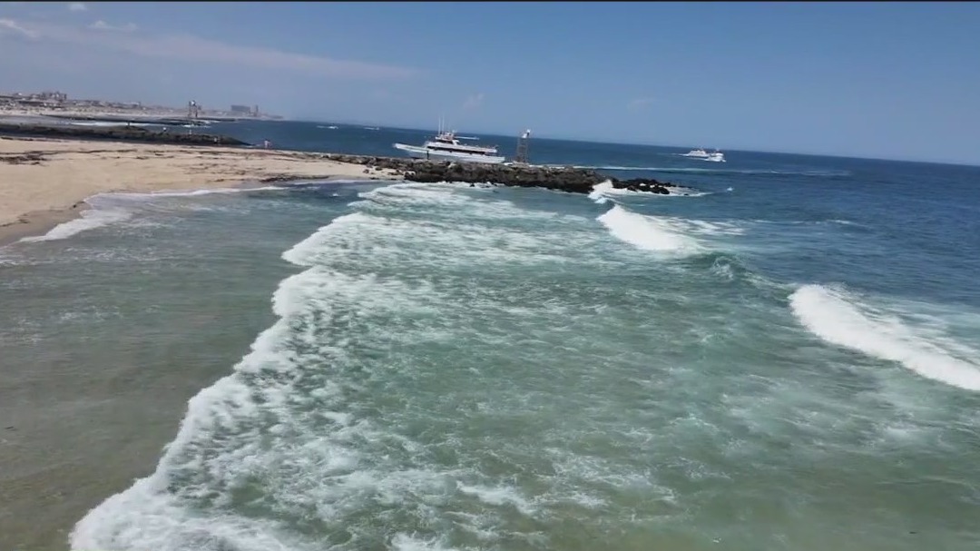 Jersey Shore's crystal clear water goes viral