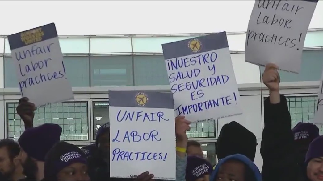 Swissport Cargo workers call for improved working conditions