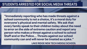 2 juveniles in custody in connection to school shooting threats