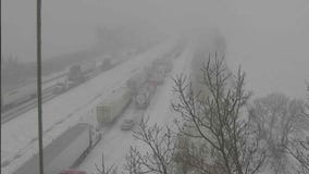 Indiana State Police cautions motorists amid winter storm