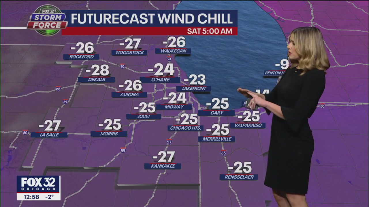 Chicago weather: Noon forecast on Dec. 23