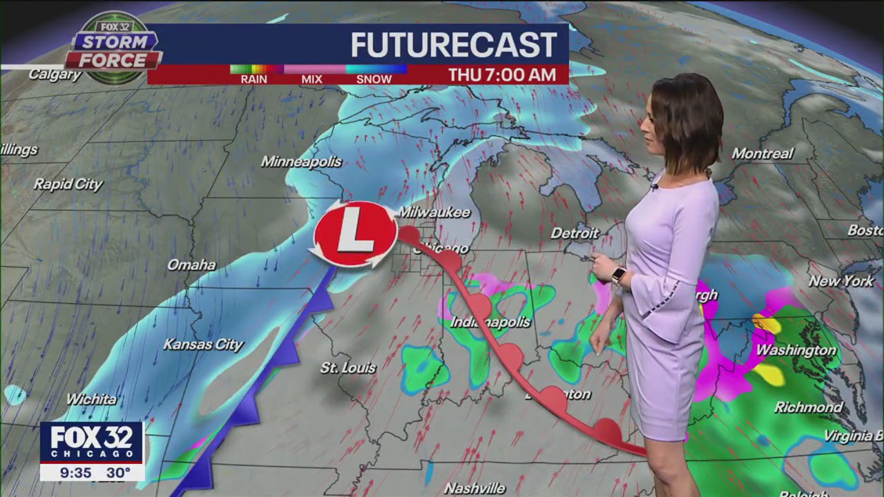 Chicago weather: Snow hits Thursday, followed by cold | FOX 32 Chicago