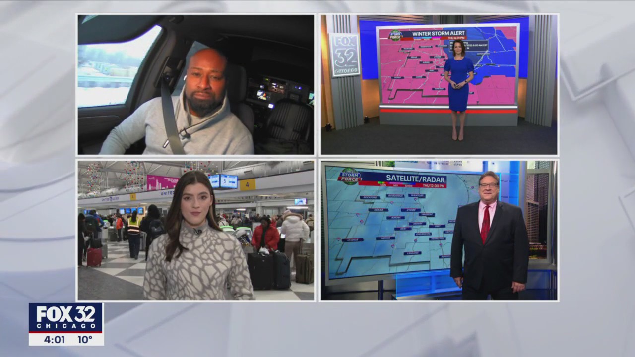 Chicago snowstorm: Nightmare before Christmas