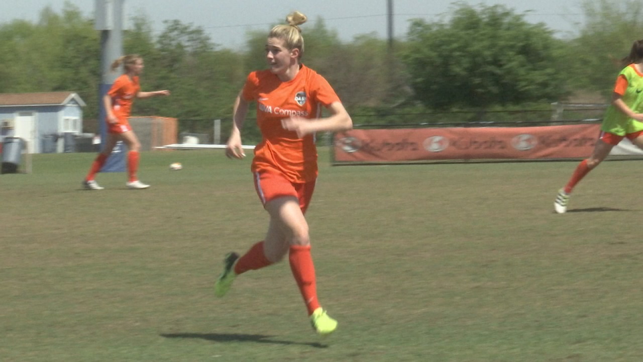 The Houston Dash serve as pioneers and role models for women and girls in Houston