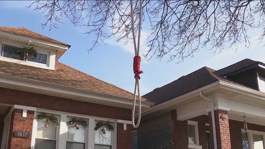 City removes nooses hanging from tree after renters refused to take them down