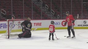 Blackhawks sign 7-year-old cancer survivor to one-day contract