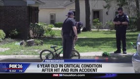 Boy, 6, struck by vehicle