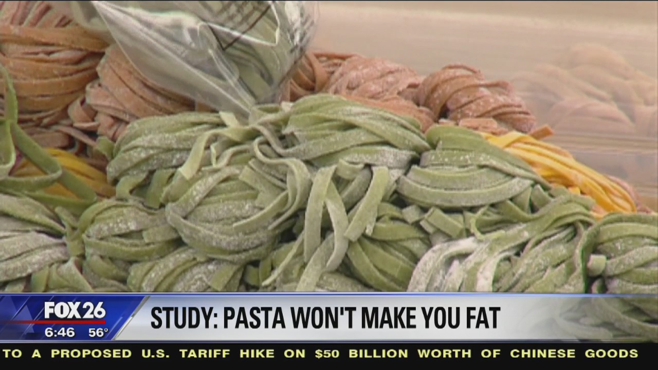 Study: Pasta won't make you fat