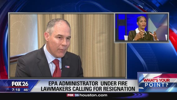 What's Your Point? - EPA administrator under Fire