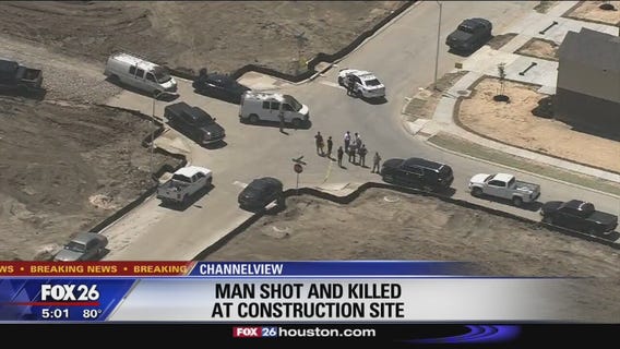 Shooting death at Channelview construction site