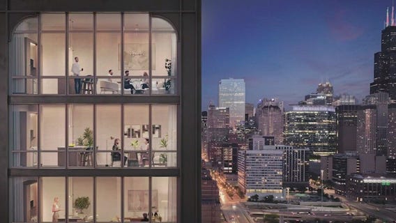 New residential building "The Row" to become Fulton Market's tallest tower