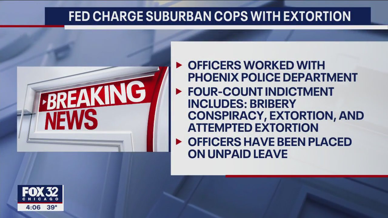 2 suburban cops face federal corruption charges in traffic stop scheme