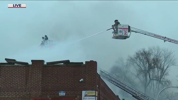 Extra-alarm fire breaks out on Chicago's West Side