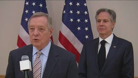 Blinken, Durbin meet with Ukraine supporters in Chicago