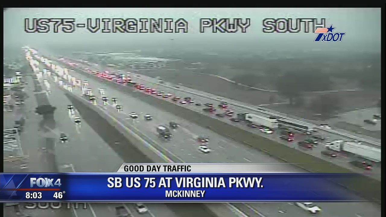 Flooded roads slow down Thursday morning commute