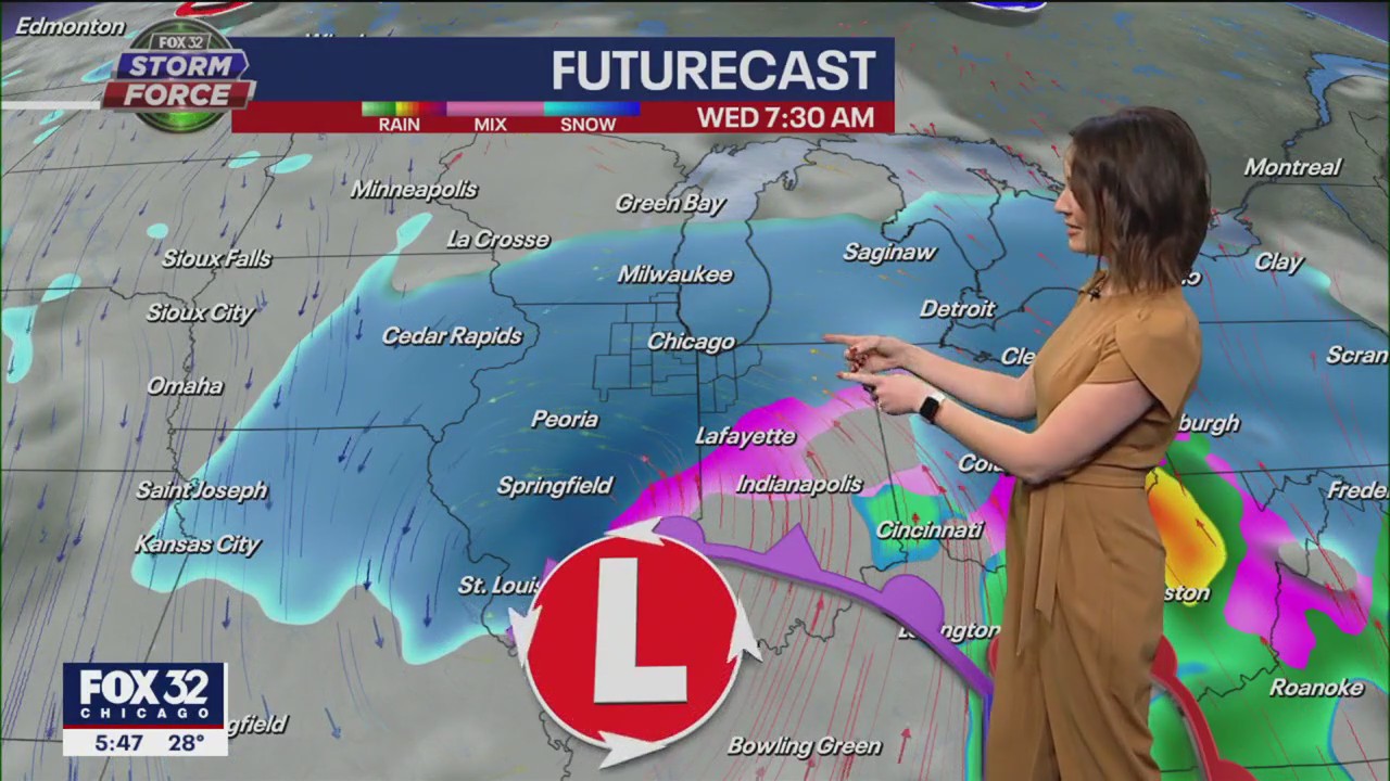 Chicago weather: Snow in the forecast