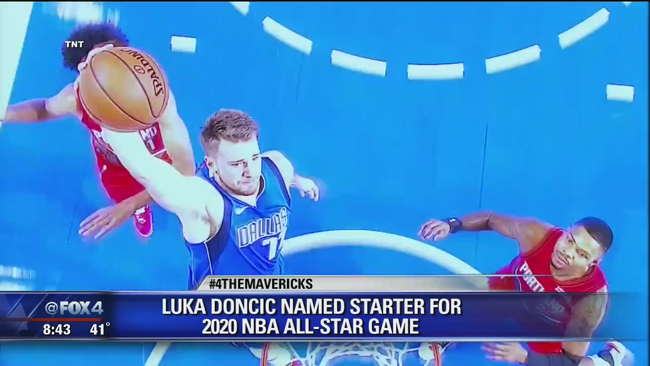 Mavericks star Luka Doncic named All-Star starter
