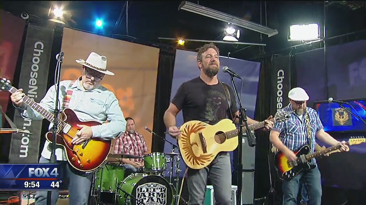 Texas country band Left Arm Tan performs on Good Day
