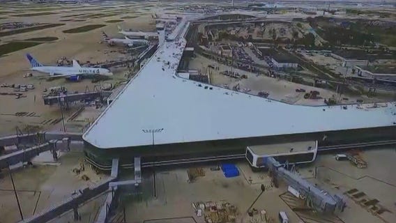 Officials celebrate completion of O?Hare Airport's new Terminal 5 expansion