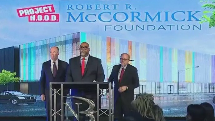 Pastor Brooks receives $8M from McCormick Foundation for Project H.O.O.D