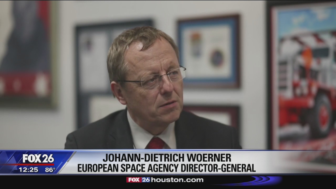 European Space Agency exhibit at Space Center Houston