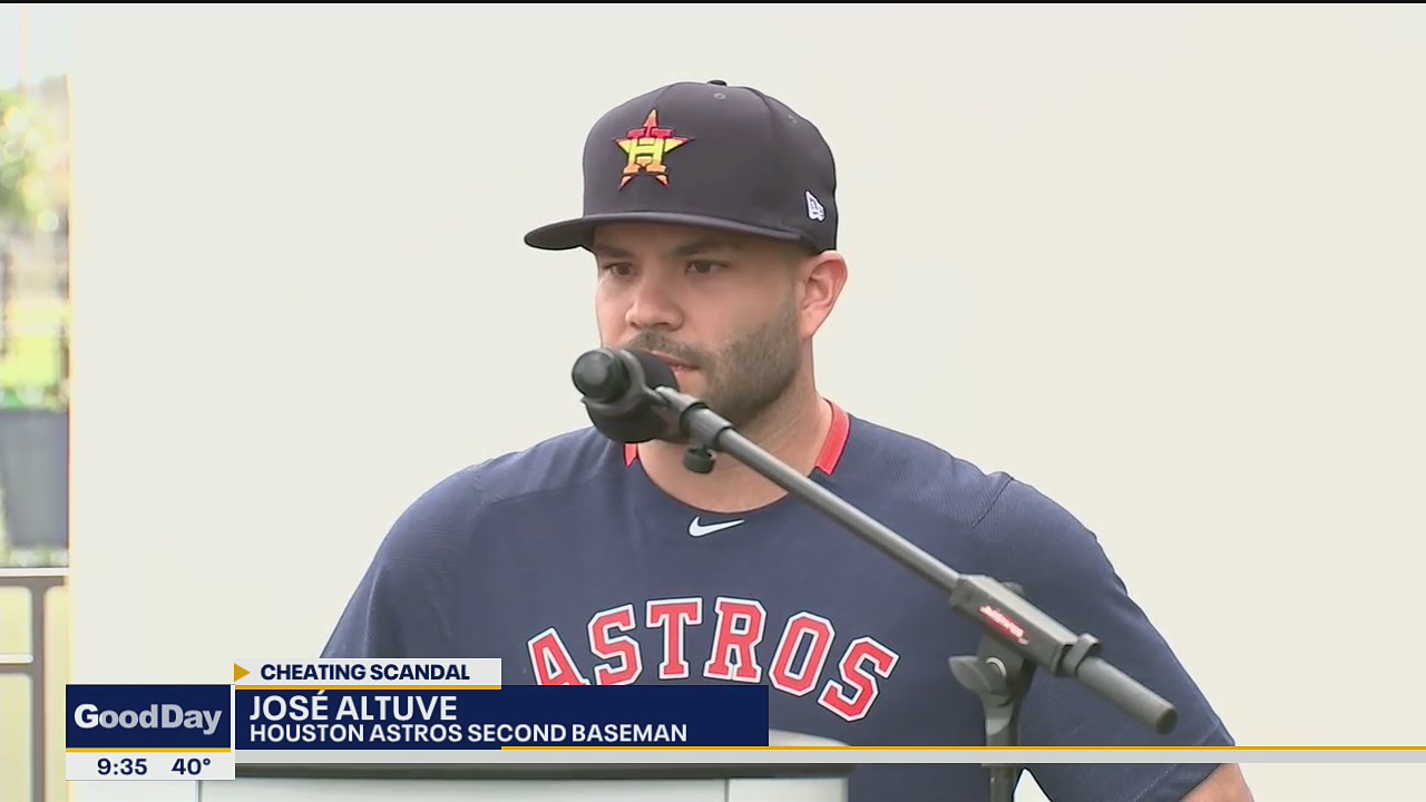 Astros address sign-stealing scandal