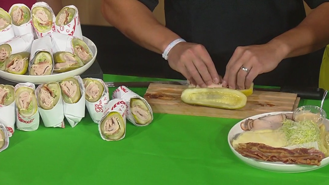 Making pickle-infused foods on GDNY