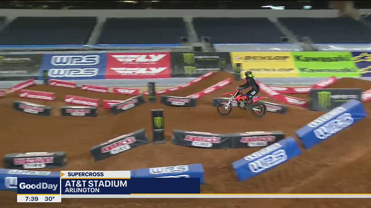 Supercross returns to AT&T Stadium this weekend