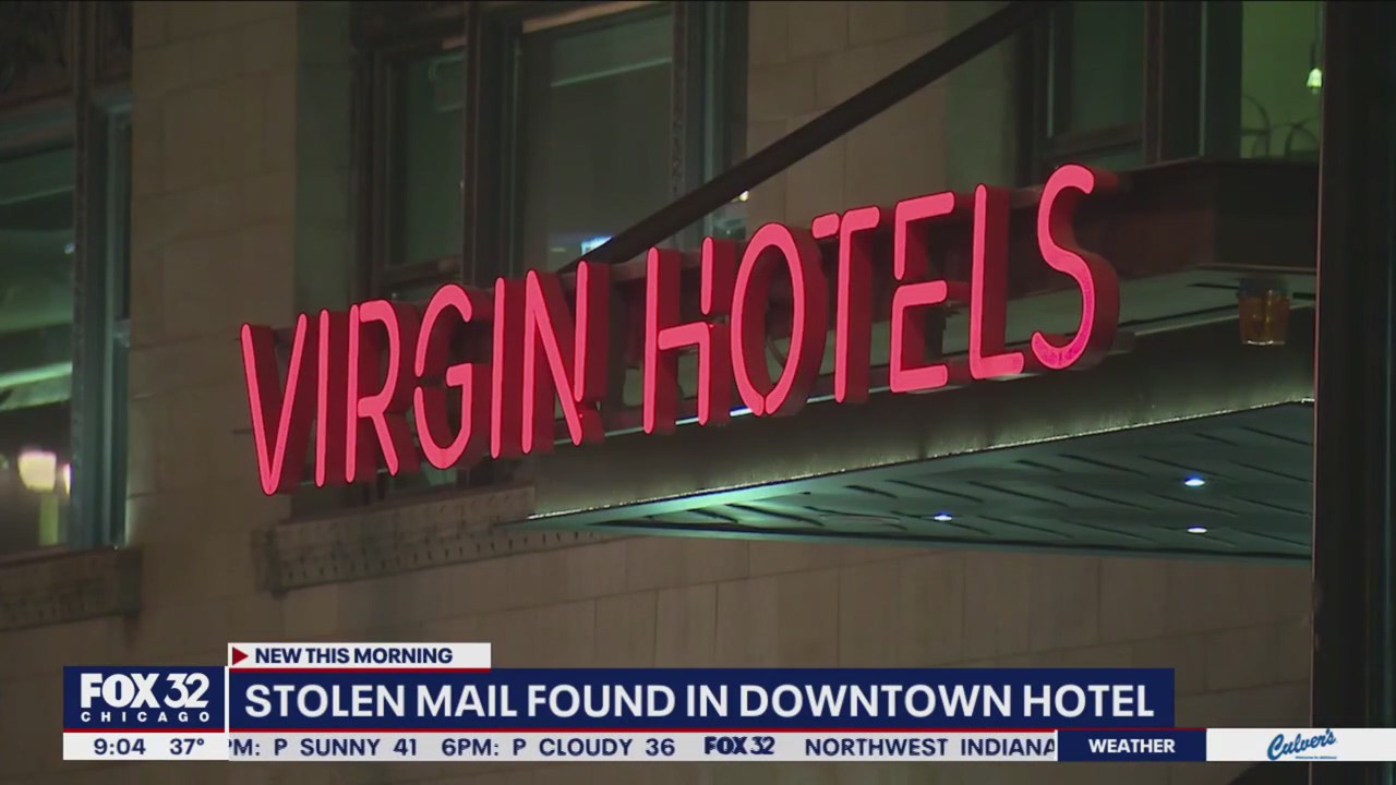 Stolen mail found in downtown Chicago hotel