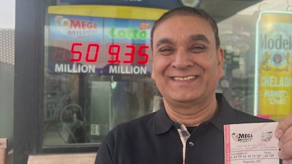 Winning Mega Millions ticket sold in Northbrook