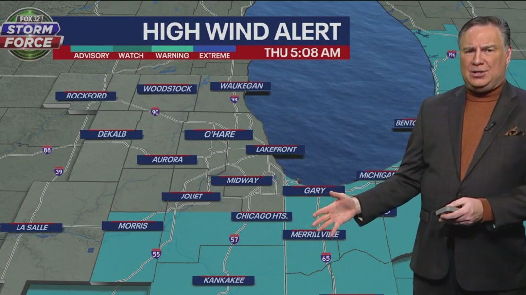Thursday morning weather forecast for Chicagoland on Feb. 9