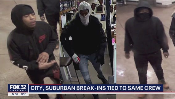 Burglary crew tied to separate break-ins downtown and in the Chicago suburbs